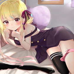This is a pixiv picture whose title is ジャンパースカート女子.