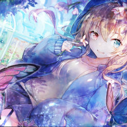 This is a pixiv picture whose title is skebイラストまとめ.