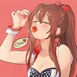 This is a pixiv picture whose title is 甜花ちゃんとアルストロメリア.