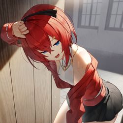 This is a pixiv picture whose title is どうやら走ってきたらしいアンジュ・カトリーナ.