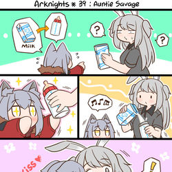 This is a pixiv picture whose title is Arknights #39.