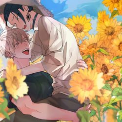 This is a pixiv picture whose title is りくれつ②.