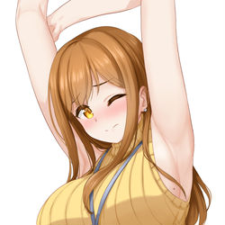 This is a pixiv picture whose title is 会社の花丸センパイ②.
