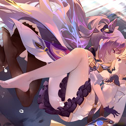 This is a pixiv picture whose title is 原神.