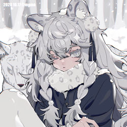 This is a pixiv picture whose title is 雪.