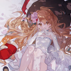 This is a pixiv picture whose title is 花嫁.