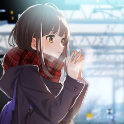 This is a pixiv picture whose title is ひげを剃る。そして女子高生を拾う。.