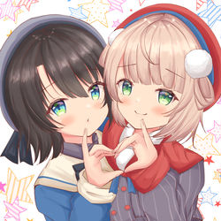 This is a pixiv picture whose title is スバル×うい.