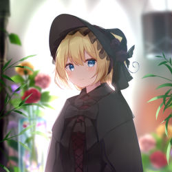This is a pixiv picture whose title is お嬢さん.