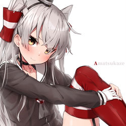 This is a pixiv picture whose title is 天津風.