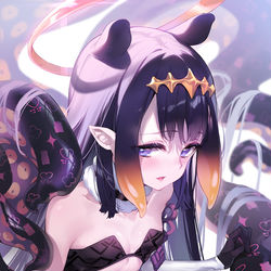 This is a pixiv picture whose title is Ninomae Ina'nis.