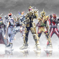 This is a pixiv picture whose title is 平成仮面ライダー　２０００ー２０１８.