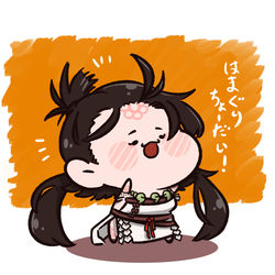 This is a pixiv picture whose title is もちり卑弥呼.
