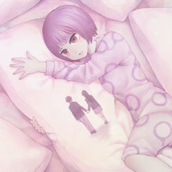 This is a pixiv picture whose title is 思い出を抱いて眠れ.