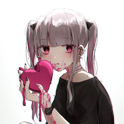 This is a pixiv picture whose title is 食べたいくらいすき.