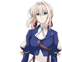This is a pixiv picture whose title is ヴァイオレットのらくがき.
