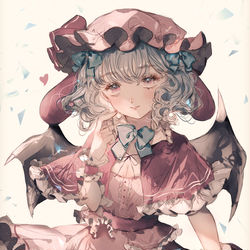 This is a pixiv picture whose title is マイメロ×レミリア.