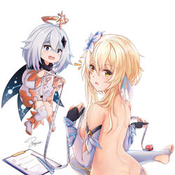 This is a pixiv picture whose title is 荧.