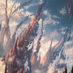 This is a pixiv picture whose title is Needleverge Pathway from Magic.