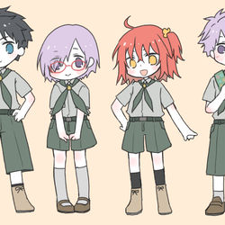 This is a pixiv picture whose title is FGOログ32.