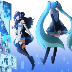This is a pixiv picture whose title is 出雲霞.