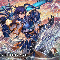 This is a pixiv picture whose title is 【お仕事】ZENONZARD『「渦の隊長」レオンハルト』.