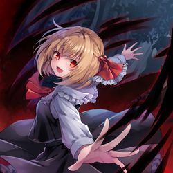 This is a pixiv picture whose title is 宵闇の妖怪.