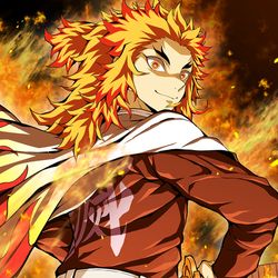 This is a pixiv picture whose title is 煉獄さん.