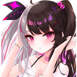 This is a pixiv picture whose title is 夜見れな.