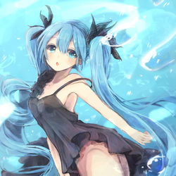 This is a pixiv picture whose title is 深海少女.