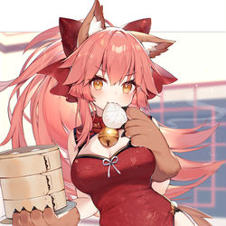 This is a pixiv picture whose title is チャイナドレスキャット.