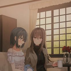 This is a pixiv picture whose title is 紀奈さんのキャラクターのファンアートまとめ.
