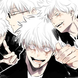 This is a pixiv picture whose title is 呪術廻戦.