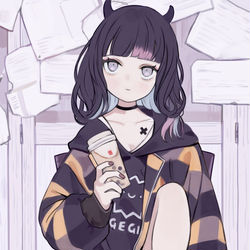 This is a pixiv picture whose title is ハロウィンコーデ😈.