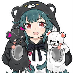 This is a pixiv picture whose title is 熊熊费洛蒙.