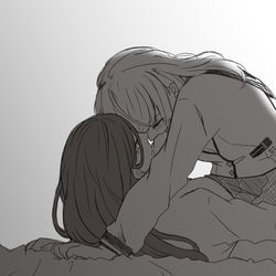 This is a pixiv picture whose title is 「健屋のことだけ見てよ」.