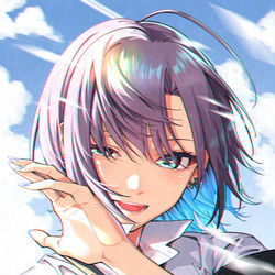 This is a pixiv picture whose title is 透.