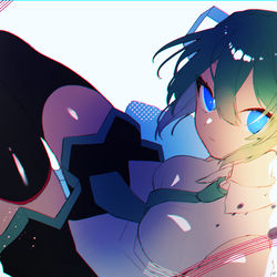 This is a pixiv picture whose title is 初▫︎ミク.