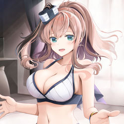 This is a pixiv picture whose title is どうぞサラのお膝に.