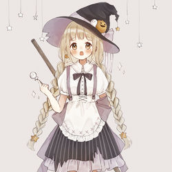 This is a pixiv picture whose title is 魔女🧹.