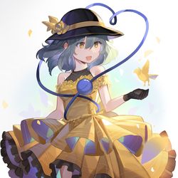 This is a pixiv picture whose title is イエローこいし.