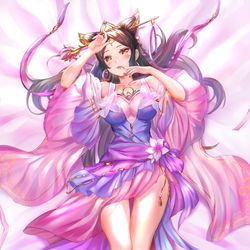 This is a pixiv picture whose title is 三国武神伝_貂蝉.