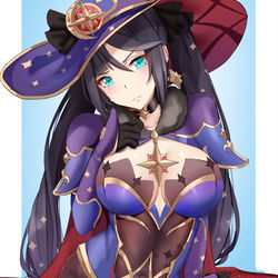 This is a pixiv picture whose title is Mona.