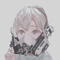This is a pixiv picture whose title is mask.