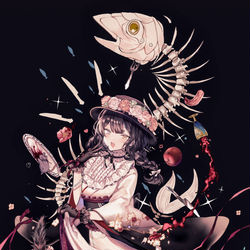 This is a pixiv picture whose title is よもつへぐい.