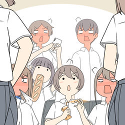 This is a pixiv picture whose title is 「私たちも学習するんだよ、これを見ても同じことが言えるかな！？」.