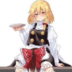 This is a pixiv picture whose title is レイマリ落書き.