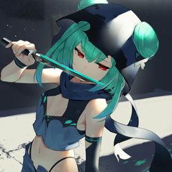 This is a pixiv picture whose title is アサシンるしあ.