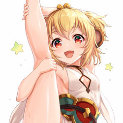 This is a pixiv picture whose title is アンチラちゃんのI字バランス.