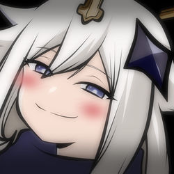 This is a pixiv picture whose title is Smug Paimon.